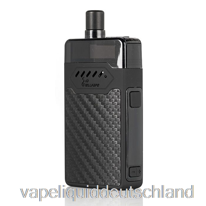 Hellvape Grimm 30W Pod-System, Schwarze Kohlefaser-Vape-Flüssigkeit